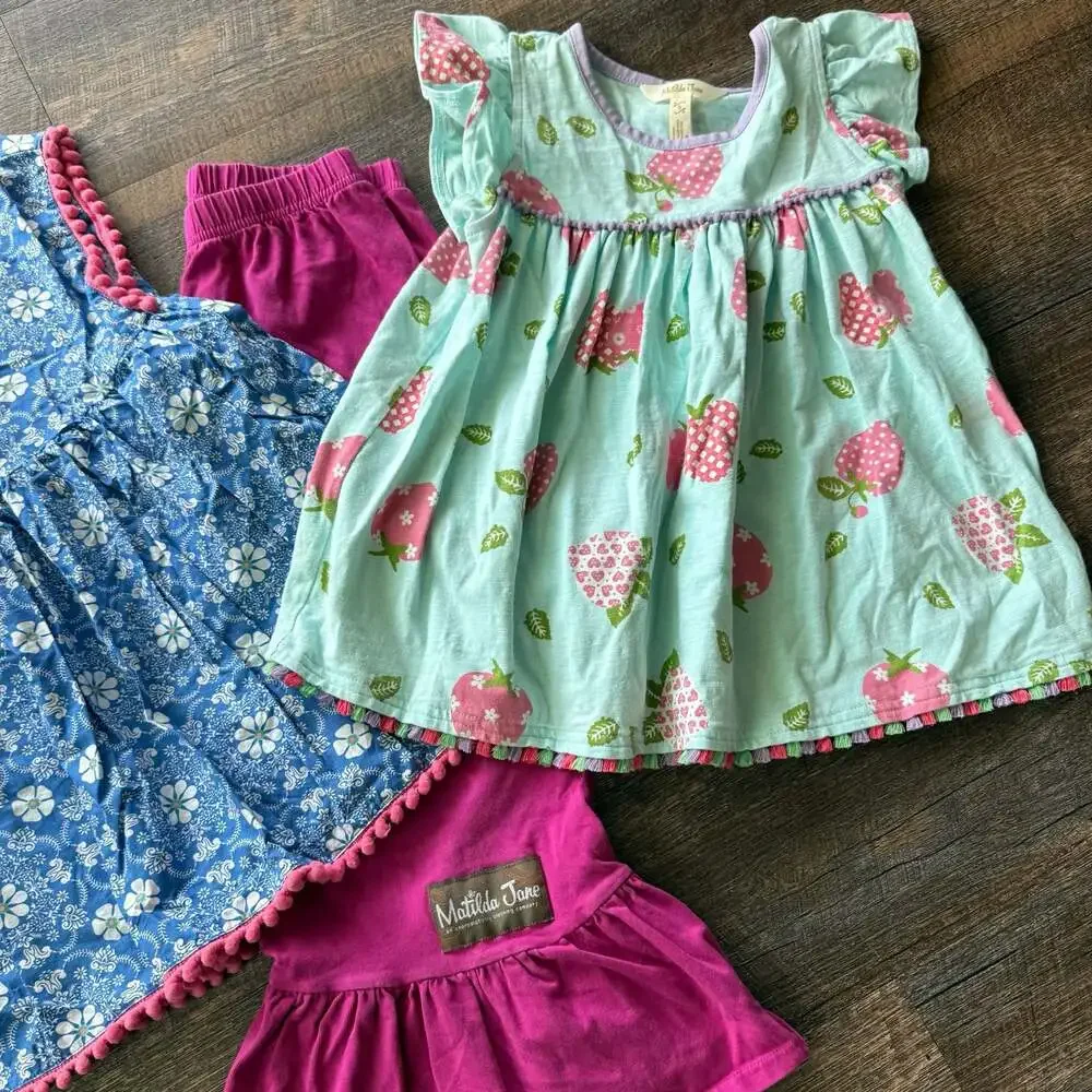 Matilda Jane Girls 3 Piece Set Size 6